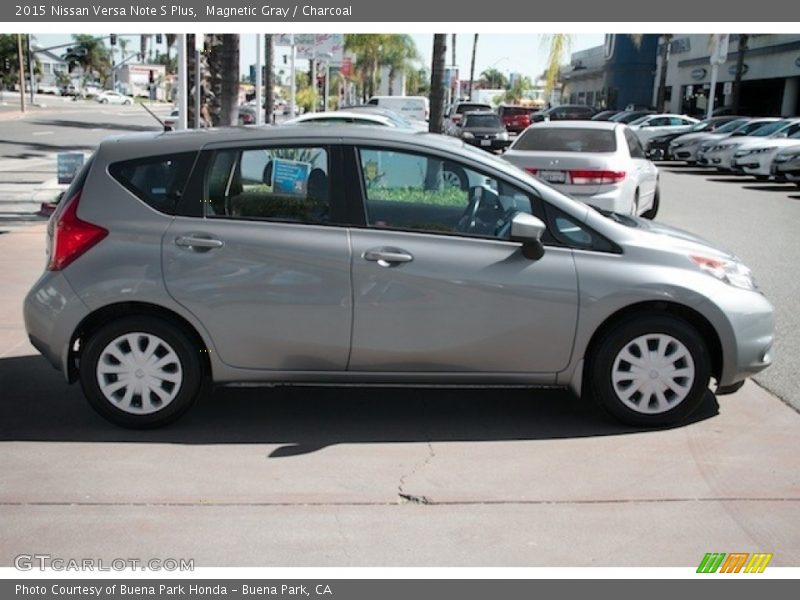 Magnetic Gray / Charcoal 2015 Nissan Versa Note S Plus