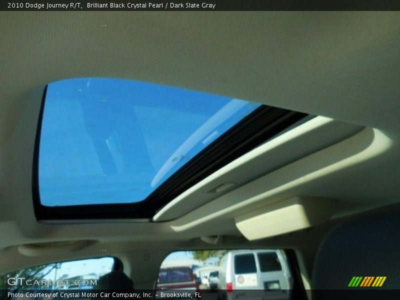 Brilliant Black Crystal Pearl / Dark Slate Gray 2010 Dodge Journey R/T