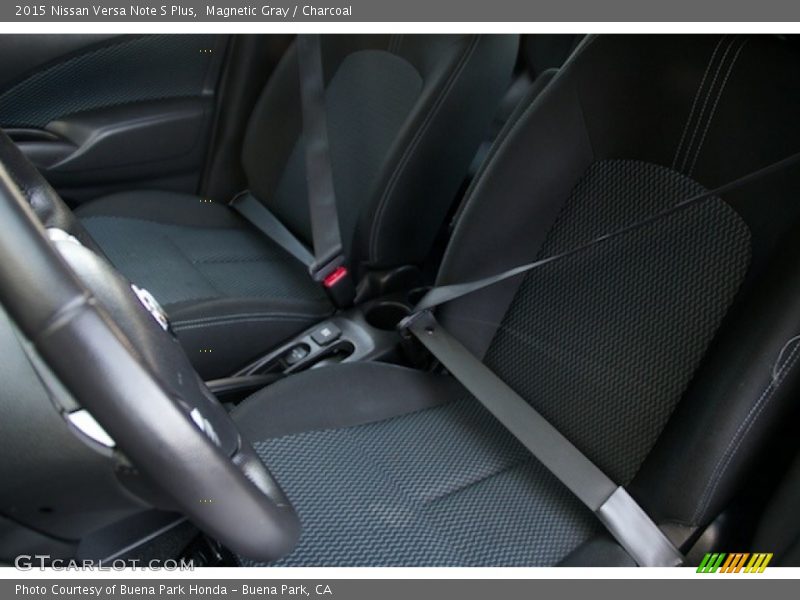 Magnetic Gray / Charcoal 2015 Nissan Versa Note S Plus