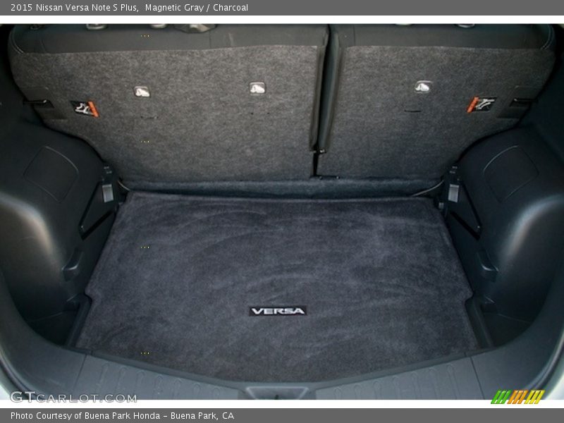 Magnetic Gray / Charcoal 2015 Nissan Versa Note S Plus