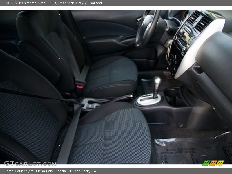 Magnetic Gray / Charcoal 2015 Nissan Versa Note S Plus