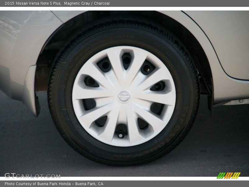 Magnetic Gray / Charcoal 2015 Nissan Versa Note S Plus