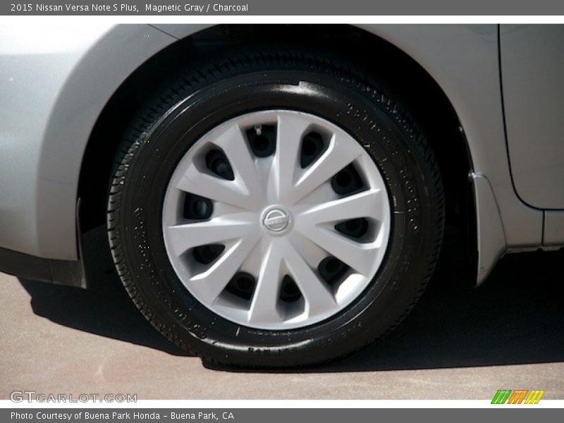 Magnetic Gray / Charcoal 2015 Nissan Versa Note S Plus