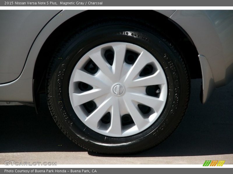 Magnetic Gray / Charcoal 2015 Nissan Versa Note S Plus
