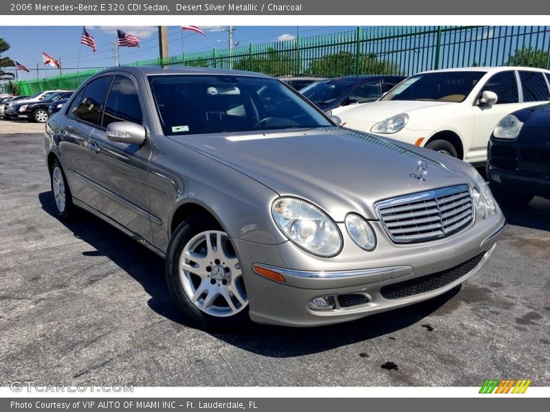 Desert Silver Metallic / Charcoal 2006 Mercedes-Benz E 320 CDI Sedan