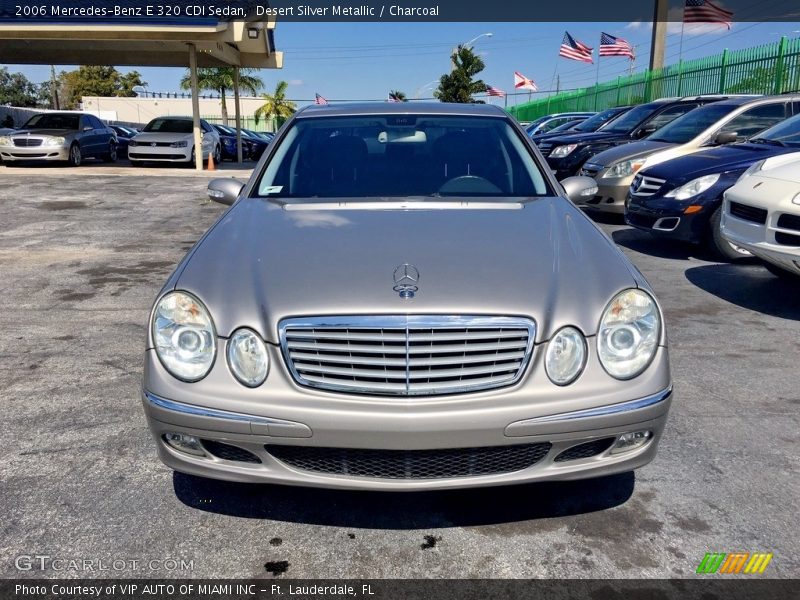 Desert Silver Metallic / Charcoal 2006 Mercedes-Benz E 320 CDI Sedan