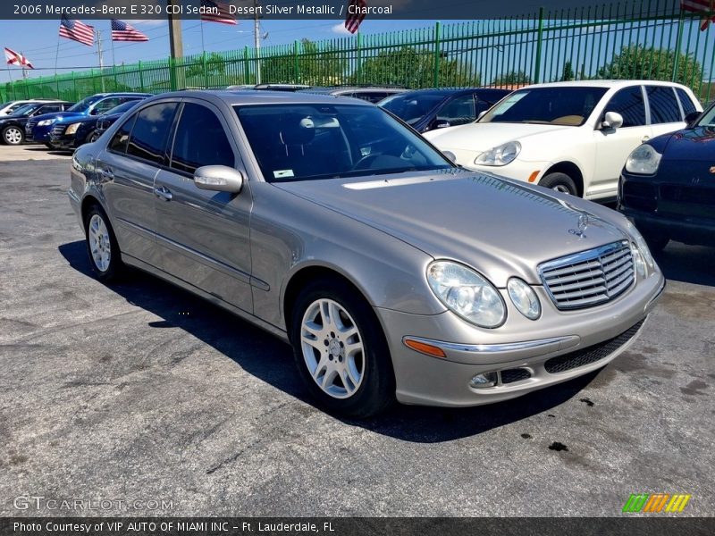 Desert Silver Metallic / Charcoal 2006 Mercedes-Benz E 320 CDI Sedan