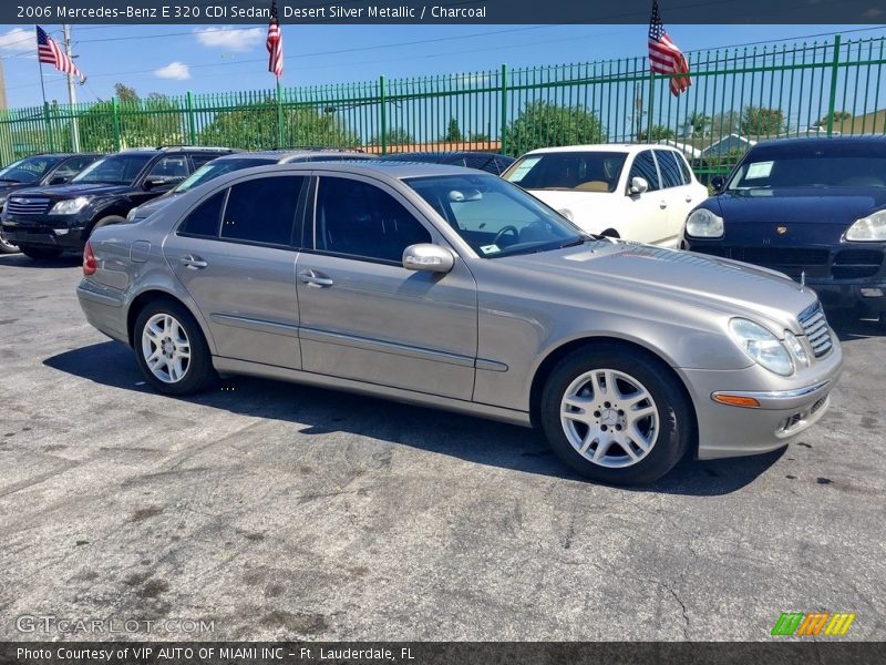 Desert Silver Metallic / Charcoal 2006 Mercedes-Benz E 320 CDI Sedan