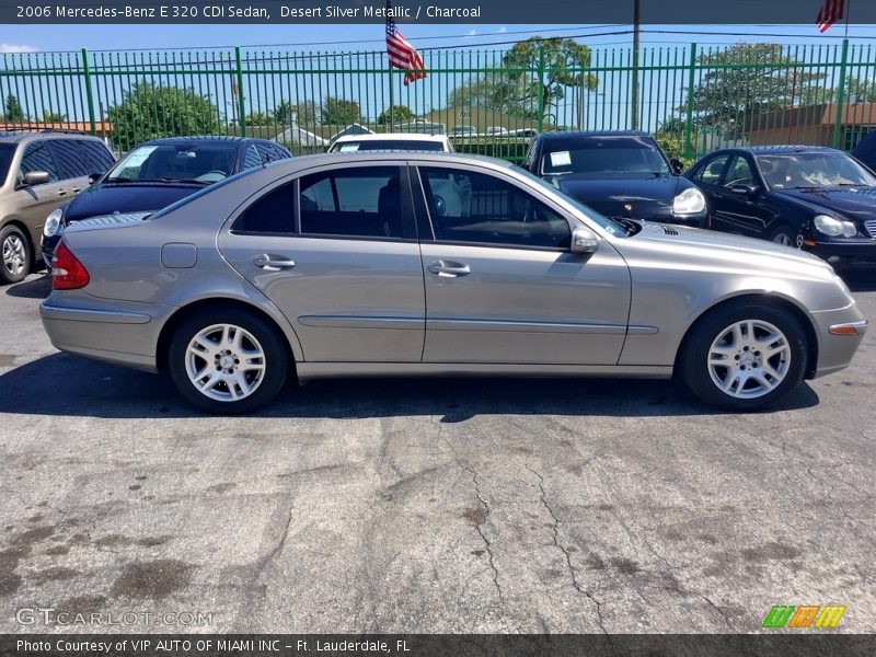 Desert Silver Metallic / Charcoal 2006 Mercedes-Benz E 320 CDI Sedan