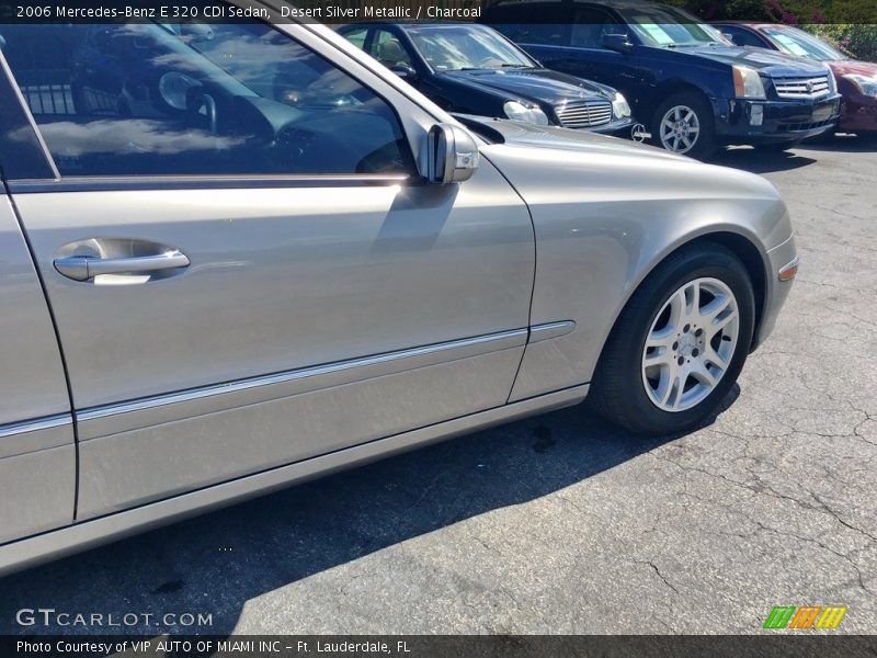 Desert Silver Metallic / Charcoal 2006 Mercedes-Benz E 320 CDI Sedan