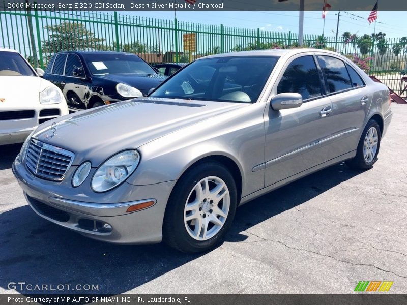 Desert Silver Metallic / Charcoal 2006 Mercedes-Benz E 320 CDI Sedan