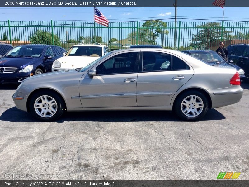 Desert Silver Metallic / Charcoal 2006 Mercedes-Benz E 320 CDI Sedan