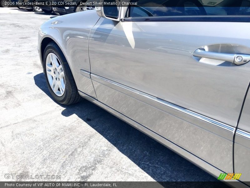 Desert Silver Metallic / Charcoal 2006 Mercedes-Benz E 320 CDI Sedan