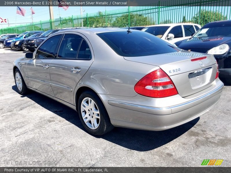 Desert Silver Metallic / Charcoal 2006 Mercedes-Benz E 320 CDI Sedan