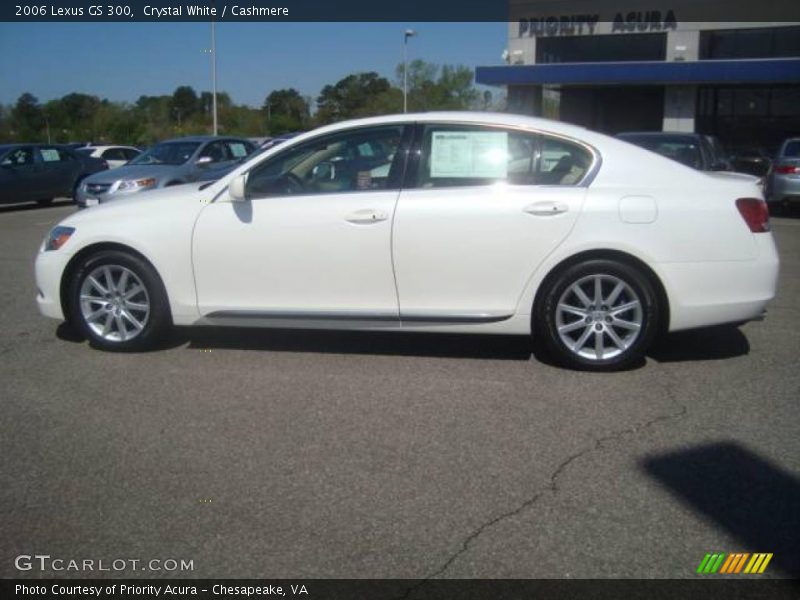 Crystal White / Cashmere 2006 Lexus GS 300