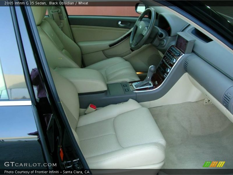 Black Obsidian / Wheat 2005 Infiniti G 35 Sedan