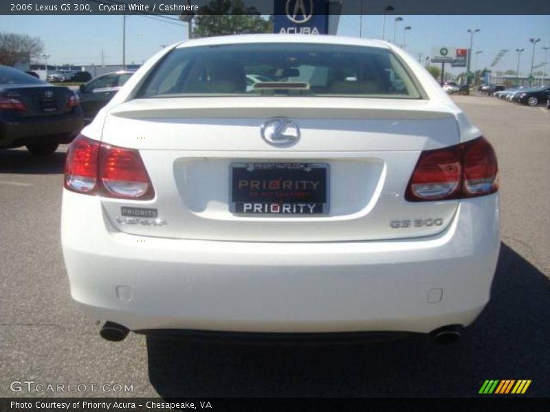 Crystal White / Cashmere 2006 Lexus GS 300