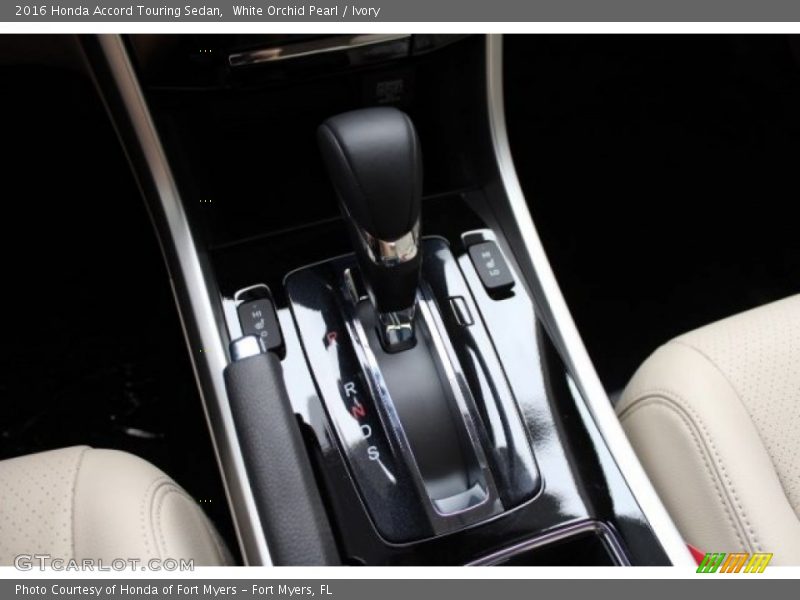 White Orchid Pearl / Ivory 2016 Honda Accord Touring Sedan
