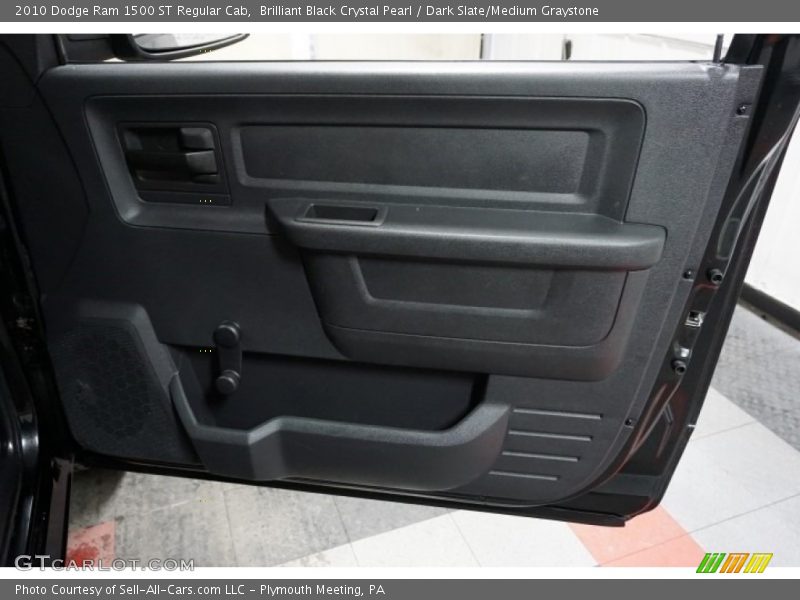 Brilliant Black Crystal Pearl / Dark Slate/Medium Graystone 2010 Dodge Ram 1500 ST Regular Cab
