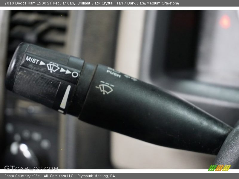 Brilliant Black Crystal Pearl / Dark Slate/Medium Graystone 2010 Dodge Ram 1500 ST Regular Cab