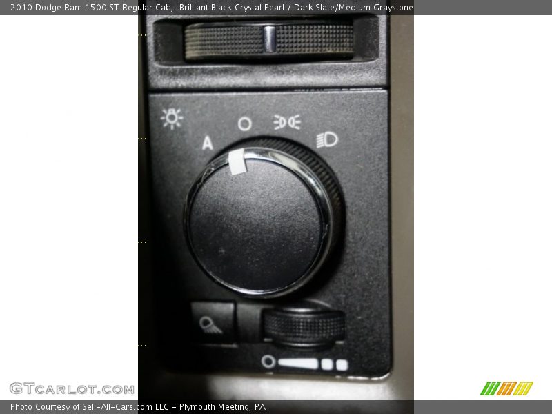Brilliant Black Crystal Pearl / Dark Slate/Medium Graystone 2010 Dodge Ram 1500 ST Regular Cab