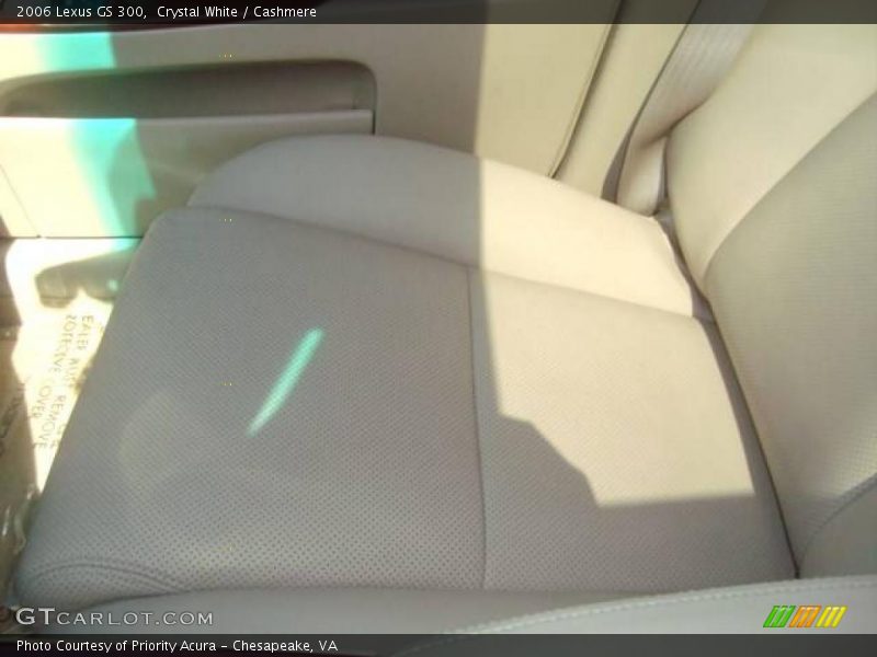 Crystal White / Cashmere 2006 Lexus GS 300