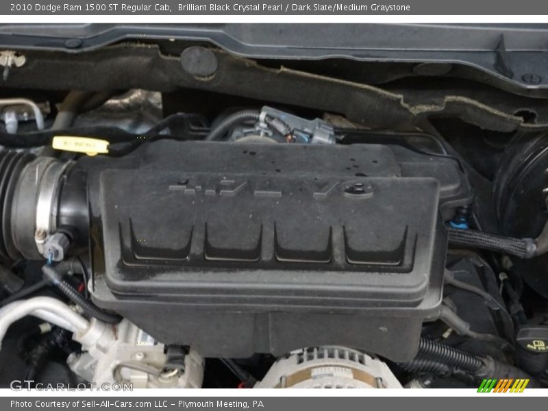 Brilliant Black Crystal Pearl / Dark Slate/Medium Graystone 2010 Dodge Ram 1500 ST Regular Cab