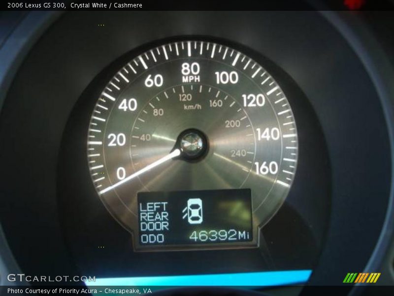 Crystal White / Cashmere 2006 Lexus GS 300