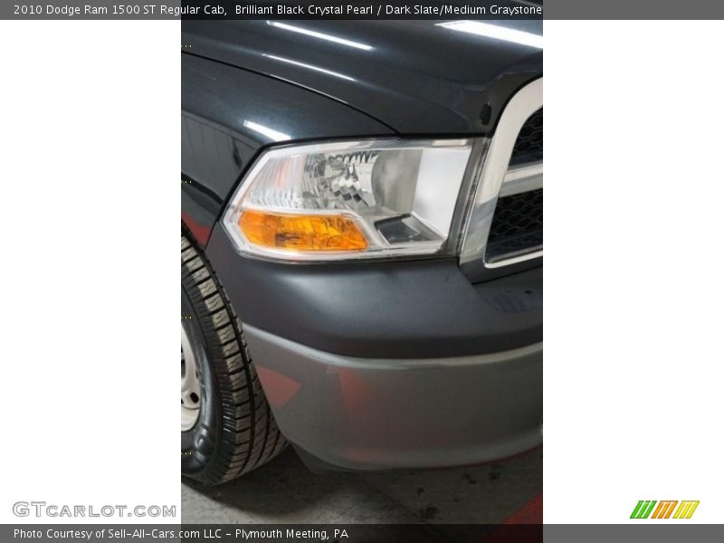 Brilliant Black Crystal Pearl / Dark Slate/Medium Graystone 2010 Dodge Ram 1500 ST Regular Cab
