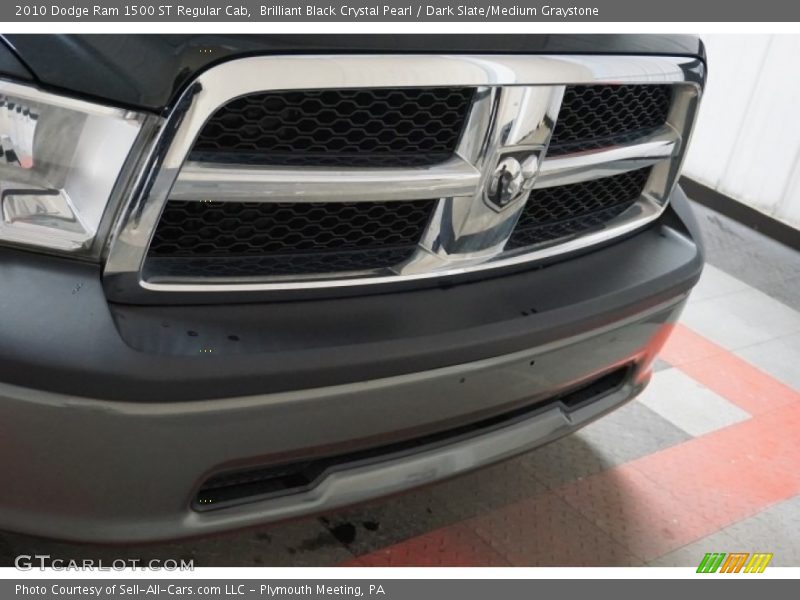 Brilliant Black Crystal Pearl / Dark Slate/Medium Graystone 2010 Dodge Ram 1500 ST Regular Cab