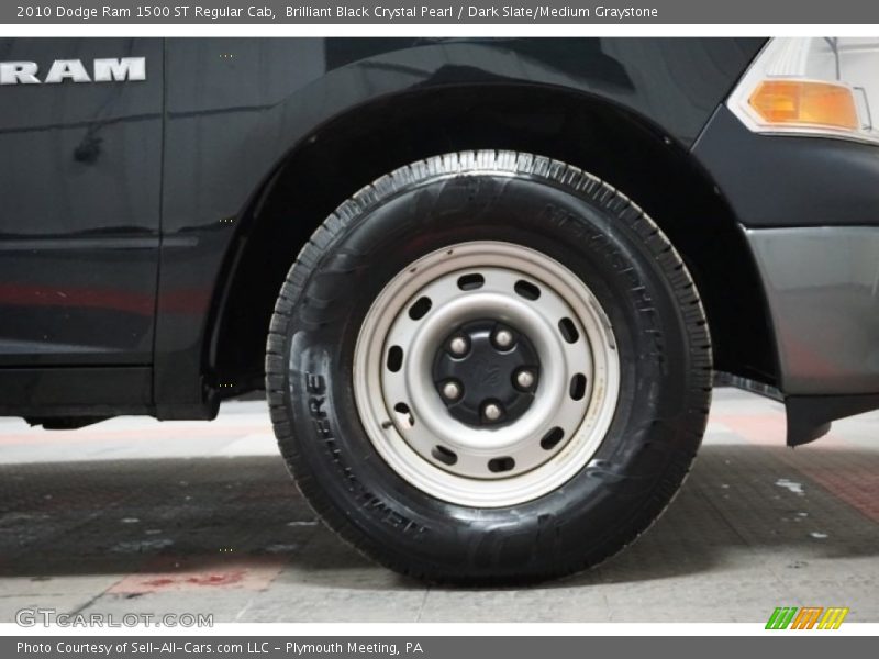 Brilliant Black Crystal Pearl / Dark Slate/Medium Graystone 2010 Dodge Ram 1500 ST Regular Cab