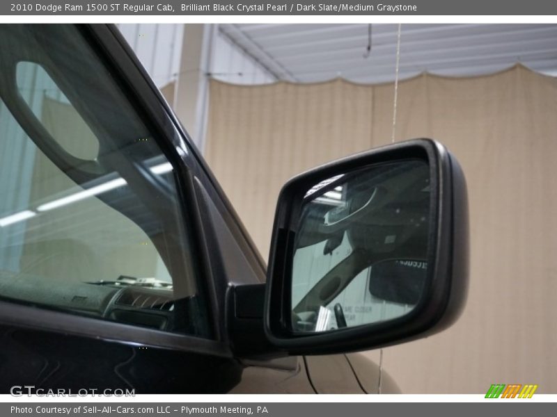 Brilliant Black Crystal Pearl / Dark Slate/Medium Graystone 2010 Dodge Ram 1500 ST Regular Cab