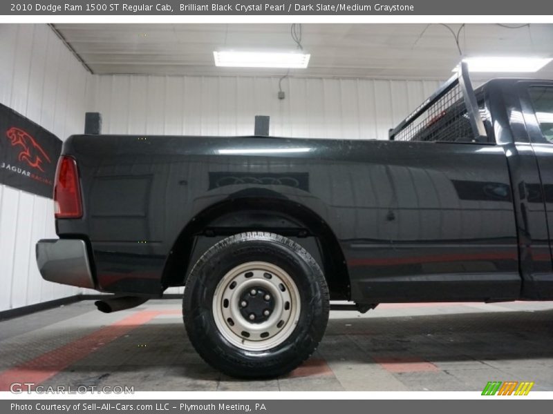 Brilliant Black Crystal Pearl / Dark Slate/Medium Graystone 2010 Dodge Ram 1500 ST Regular Cab
