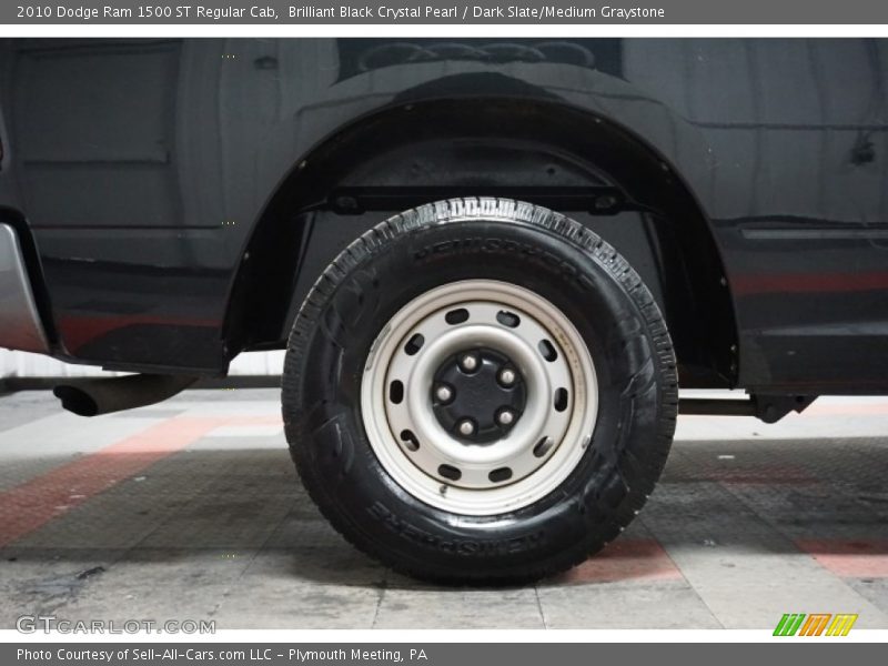 Brilliant Black Crystal Pearl / Dark Slate/Medium Graystone 2010 Dodge Ram 1500 ST Regular Cab