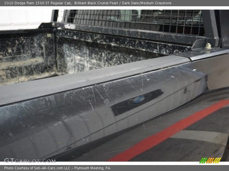 Brilliant Black Crystal Pearl / Dark Slate/Medium Graystone 2010 Dodge Ram 1500 ST Regular Cab