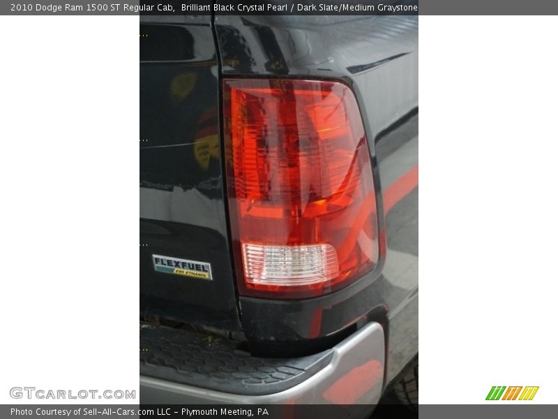 Brilliant Black Crystal Pearl / Dark Slate/Medium Graystone 2010 Dodge Ram 1500 ST Regular Cab