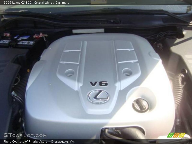 Crystal White / Cashmere 2006 Lexus GS 300