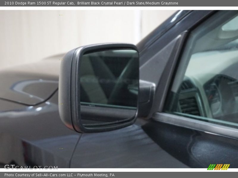 Brilliant Black Crystal Pearl / Dark Slate/Medium Graystone 2010 Dodge Ram 1500 ST Regular Cab