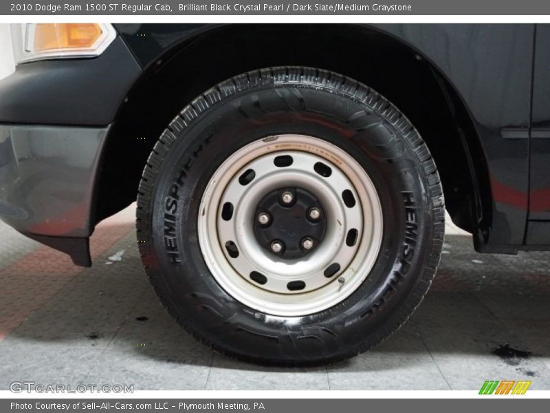 Brilliant Black Crystal Pearl / Dark Slate/Medium Graystone 2010 Dodge Ram 1500 ST Regular Cab