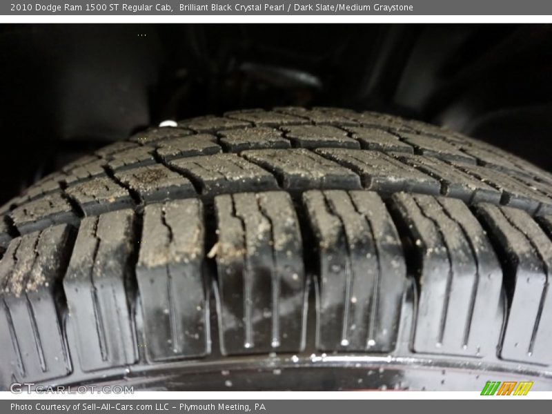 Brilliant Black Crystal Pearl / Dark Slate/Medium Graystone 2010 Dodge Ram 1500 ST Regular Cab