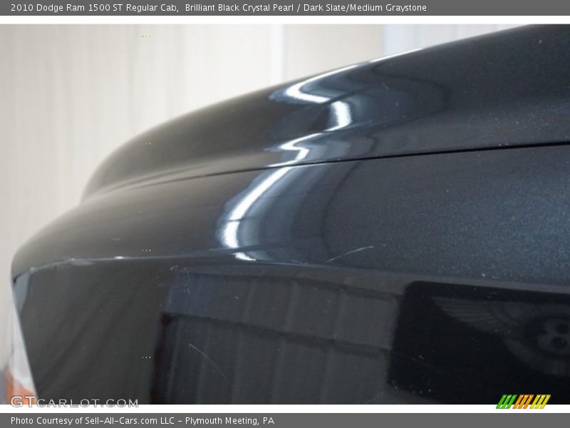 Brilliant Black Crystal Pearl / Dark Slate/Medium Graystone 2010 Dodge Ram 1500 ST Regular Cab
