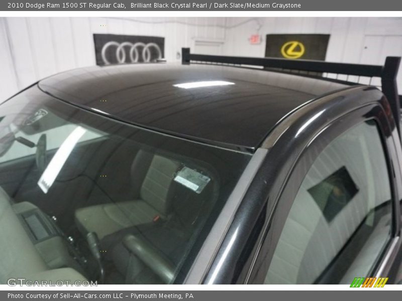 Brilliant Black Crystal Pearl / Dark Slate/Medium Graystone 2010 Dodge Ram 1500 ST Regular Cab
