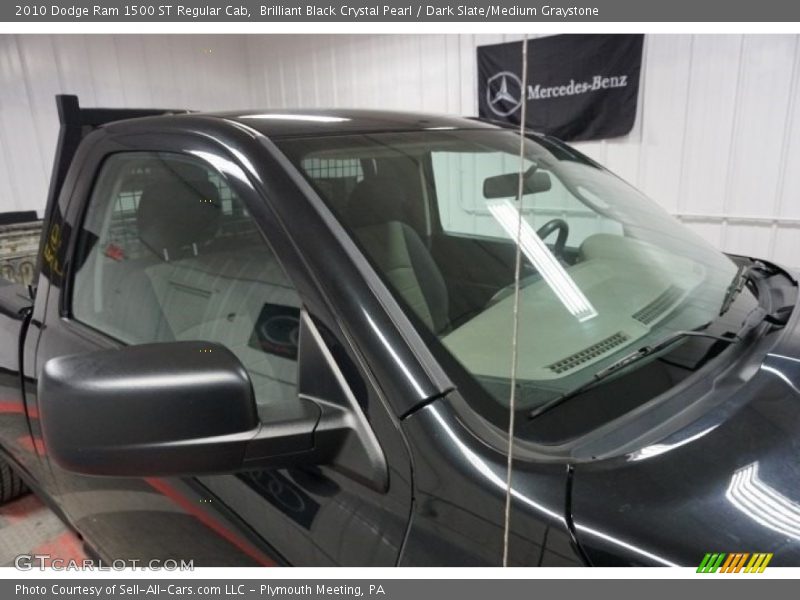Brilliant Black Crystal Pearl / Dark Slate/Medium Graystone 2010 Dodge Ram 1500 ST Regular Cab