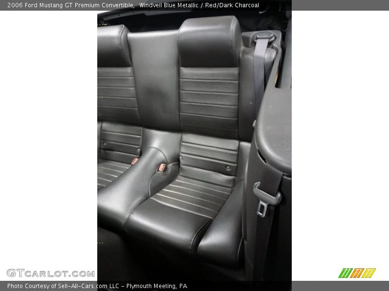 Windveil Blue Metallic / Red/Dark Charcoal 2006 Ford Mustang GT Premium Convertible