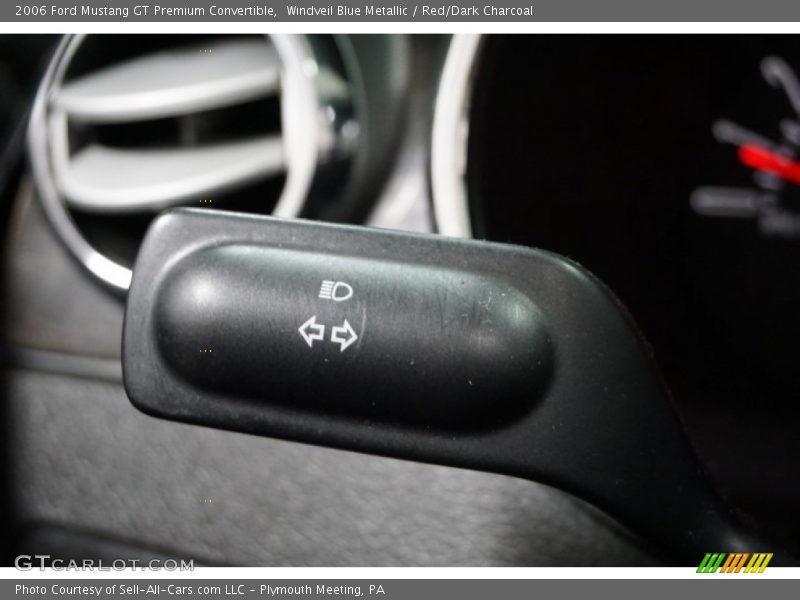 Windveil Blue Metallic / Red/Dark Charcoal 2006 Ford Mustang GT Premium Convertible