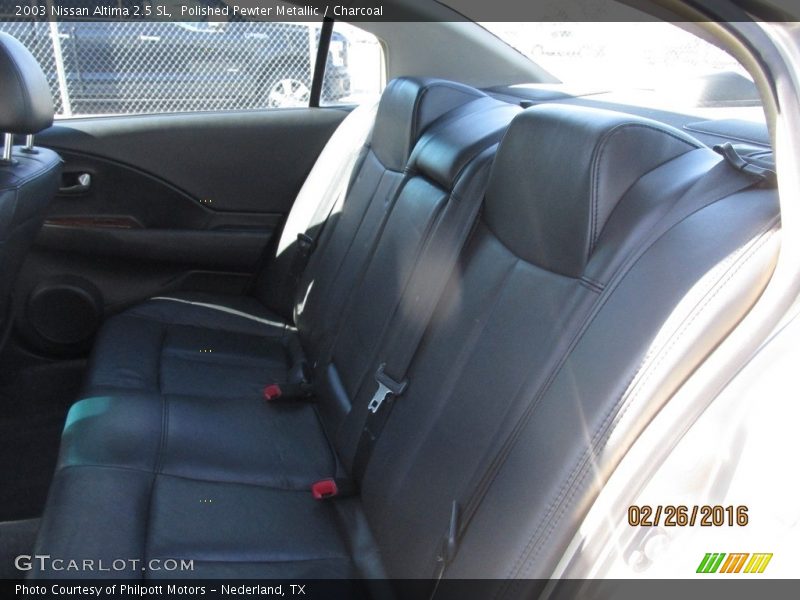 Polished Pewter Metallic / Charcoal 2003 Nissan Altima 2.5 SL