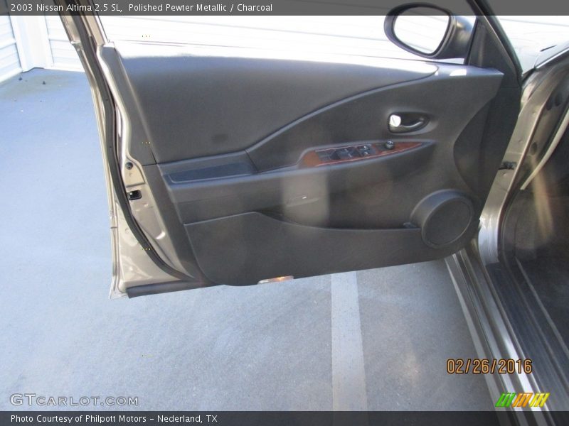 Polished Pewter Metallic / Charcoal 2003 Nissan Altima 2.5 SL