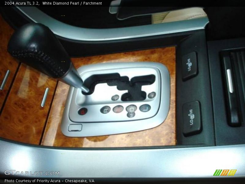 White Diamond Pearl / Parchment 2004 Acura TL 3.2
