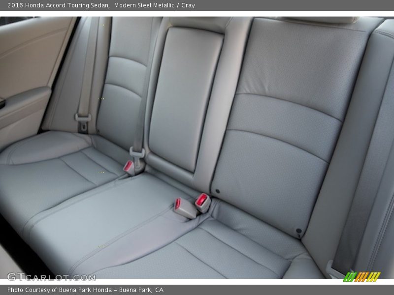 Modern Steel Metallic / Gray 2016 Honda Accord Touring Sedan
