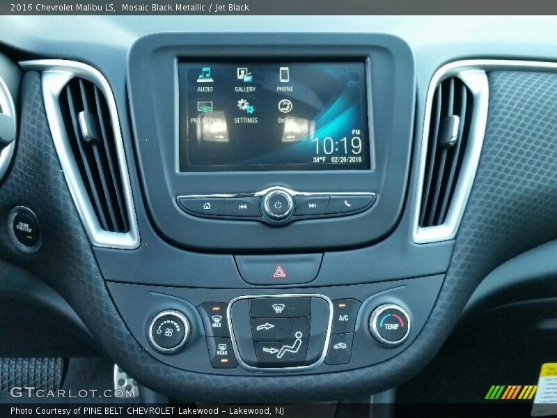 Mosaic Black Metallic / Jet Black 2016 Chevrolet Malibu LS